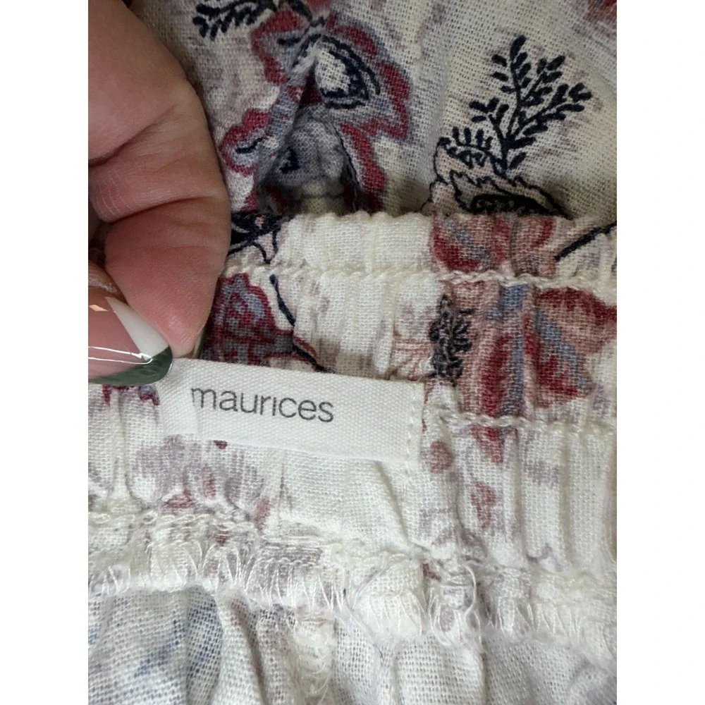 Maurices Mid Rise dockside shorts XS 4